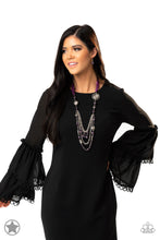 Load image into Gallery viewer, All The Trimmings - Purple Paparazzi Accessories