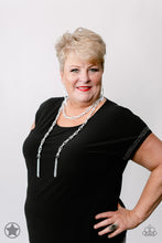 Load image into Gallery viewer, SCARFed for Attention - Silver Paparazzi Accessories