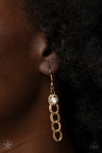 Load image into Gallery viewer, Fishing for Compliments - Gold Paparazzi Accessories