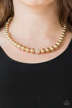 Load image into Gallery viewer, High-Stakes FAME - Gold Paparazzi Accessories