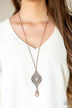 Load image into Gallery viewer, Totally Worth The TASSEL - Copper Paparazzi Accessories