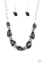 Load image into Gallery viewer, Stunningly Stone Age - Black Paparazzi Accessories