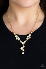 Load image into Gallery viewer, Five-Star Starlet - Gold Paparazzi Accessories