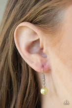 Load image into Gallery viewer, Teardrop Serenity - Yellow Paparazzi Accessories