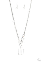 Load image into Gallery viewer, Never a Dull Moment - White Paparazzi Accessories