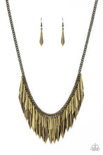 Load image into Gallery viewer, The Thrill-Seeker - Brass Paparazzi Accessories