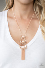 Load image into Gallery viewer, As MOON As I Can - Rose Gold Paparazzi Accessories