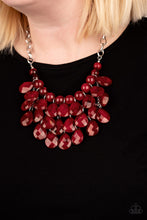 Load image into Gallery viewer, Paparazzi Accessories - Sorry To Burst Your Bubble - Red