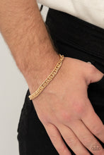 Load image into Gallery viewer, Very Valiant - Gold Paparazzi Accessories