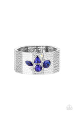 Load image into Gallery viewer, Flickering Fortune - Blue Paparazzi Accessories