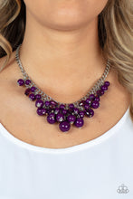 Load image into Gallery viewer, Broadway Bustle - Purple Paparazzi Accessories