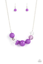 Load image into Gallery viewer, Bauble Bonanza - Purple Paparazzi Accessories