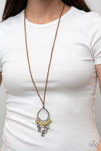 Load image into Gallery viewer, Paradise Pageantry - Yellow Paparazzi Accessories