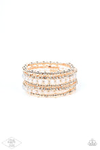 Load image into Gallery viewer, Paparazzi Accessories - ICE Knowing You - Rose Gold