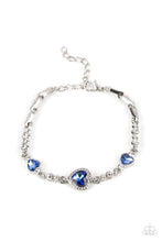 Load image into Gallery viewer, Amor Actually - Blue Paparazzi Accessories