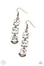 Load image into Gallery viewer, Determined to Dazzle - Brass Paparazzi Accessories