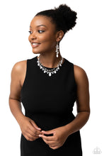 Load image into Gallery viewer, Cheeky Cascade - White Paparazzi Accessories