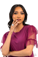 Load image into Gallery viewer, Fan Dance Dazzle - White Paparazzi Accessories