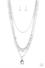 Load image into Gallery viewer, Pearl Pageant - Silver Paparazzi Accessories
