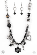 Load image into Gallery viewer, Charmed, I Am Sure - Black Paparazzi Accessories
