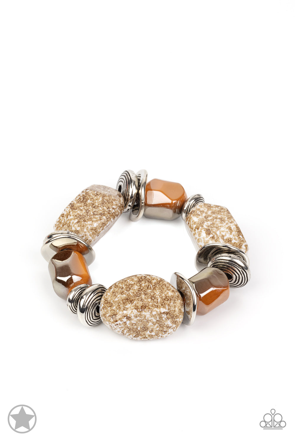 Glaze of Glory - Peach Paparazzi Accessories