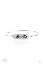 Load image into Gallery viewer, Paparazzi Accessories - Hustle Hard - Silver
