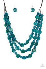 Load image into Gallery viewer, Barbados Bopper - Blue Paparazzi Accessories
