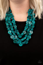Load image into Gallery viewer, Barbados Bopper - Blue Paparazzi Accessories
