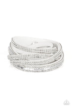 Load image into Gallery viewer, Rock Star Attitude - White Paparazzi Accessories
