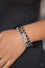 Load image into Gallery viewer, Immeasurably Infinite - Black Paparazzi Accessories
