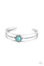 Load image into Gallery viewer, Borderline Borderland - Blue Paparazzi Accessories
