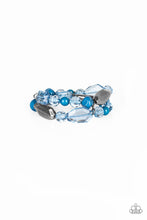 Load image into Gallery viewer, Rockin Rock Candy - Blue Paparazzi Accessories
