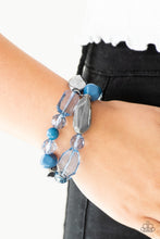 Load image into Gallery viewer, Rockin Rock Candy - Blue Paparazzi Accessories
