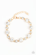 Load image into Gallery viewer, Starstruck Sparkle - Gold Paparazzi Accessories
