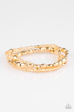Load image into Gallery viewer, Hello Beautiful - Gold Paparazzi Accessories
