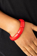 Load image into Gallery viewer, Paparazzi Accessories - Peace Out - Red
