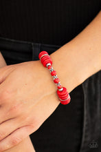 Load image into Gallery viewer, Sagebrush Serenade - Red Paparazzi Accessories
