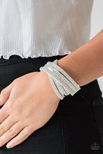 Load image into Gallery viewer, Rock Star Attitude - White Paparazzi Accessories
