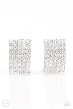 Load image into Gallery viewer, Hollywood Hotshot - White Clip-On Paparazzi Accessories
