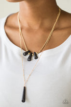 Load image into Gallery viewer, Basic Groundwork - Black Paparazzi Accessories
