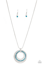 Load image into Gallery viewer, Gather Around Gorgeous - Blue Paparazzi Accessories
