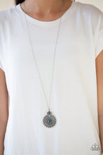 Load image into Gallery viewer, Walk On The WILDFLOWER Side - Blue Paparazzi Accessories
