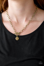 Load image into Gallery viewer, Sorority Sisters - Brass Paparazzi Accessories
