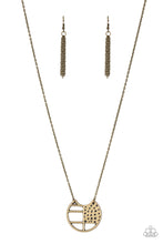 Load image into Gallery viewer, Abstract Aztec - Brass Paparazzi Accessories
