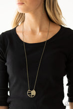Load image into Gallery viewer, Abstract Aztec - Brass Paparazzi Accessories
