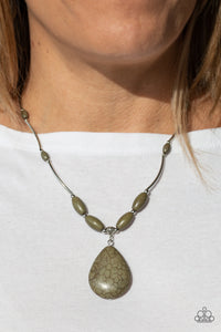 Explore The Elements - Green Paparazzi Accessories