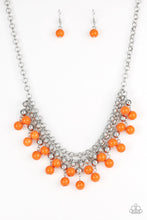 Load image into Gallery viewer, Friday Night Fringe - Orange Paparazzi Accessories
