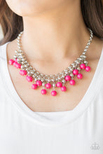 Load image into Gallery viewer, Friday Night Fringe - Pink Paparazzi Accessories
