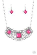 Load image into Gallery viewer, Feeling Inde-PENDANT - Pink Paparazzi Accessories
