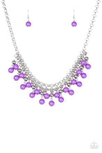 Load image into Gallery viewer, Friday Night Fringe - Purple Paparazzi Accessories
